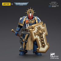 Warhammer 40K Ultramarines Metaurus with Power Axe, Stormshield and Plasma Pistol Action Figure JoyToy JT02786